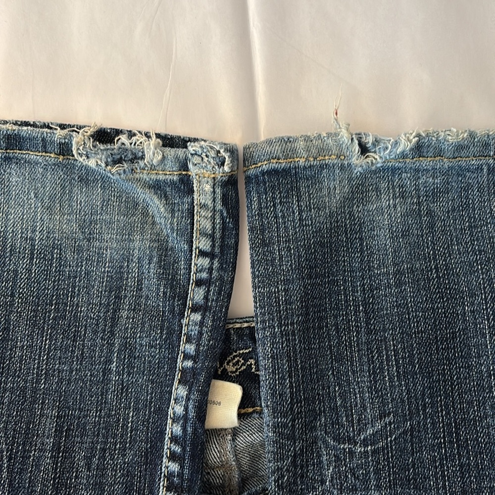 Silver Jeans Pioneer 28 Low Rise Denim Jean Bootcut Y2K Flap Pocket - Picture 6 of 9